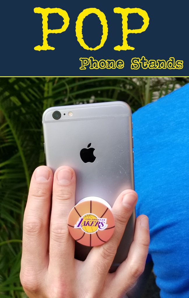 Pop phone grip is perfect for your logo or marketing message.