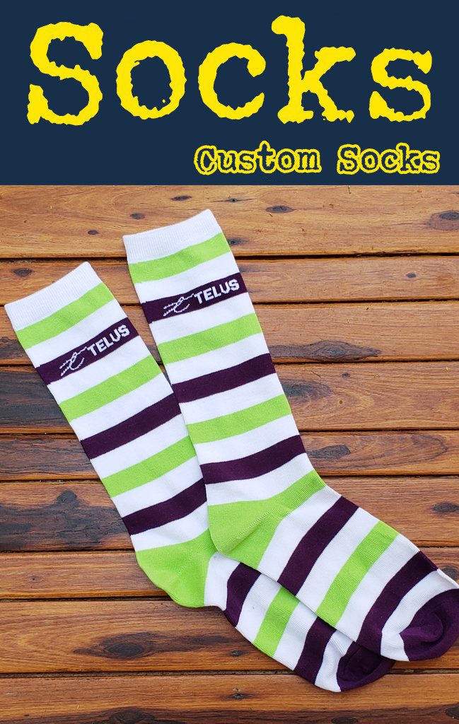 Knit custom promotional socksKnit custom promotional socks