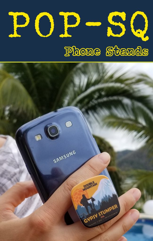 POP squares are the perfect way to get your square or ectangular logo on a smartphone.